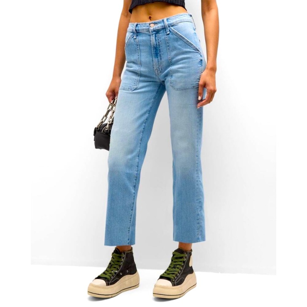 MOTHER The Patch Rambler Ankle Pocket In Norway, Dude New Size 27 $258